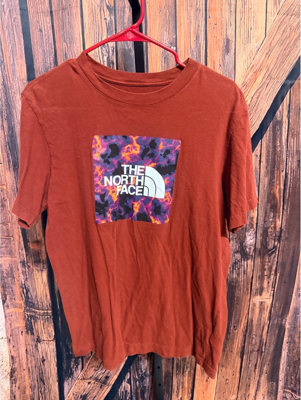 The North Face Medium Rust Orange Graphic T-Shirt